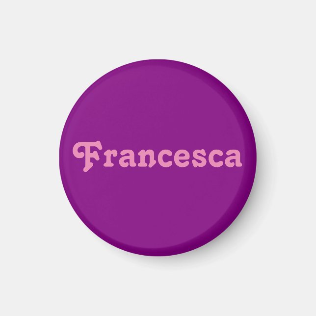 Imán Magnet Francesca (Frente)