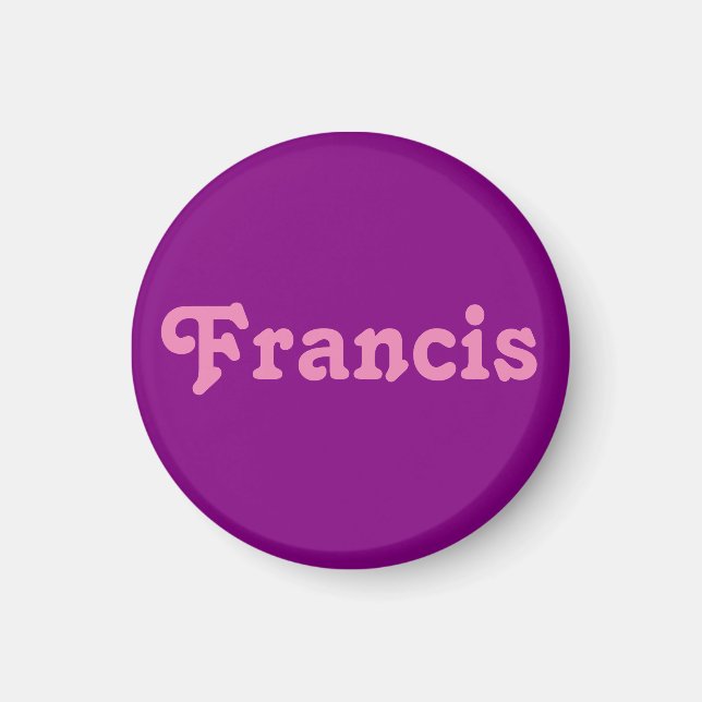 Imán Magnet Francis (Frente)