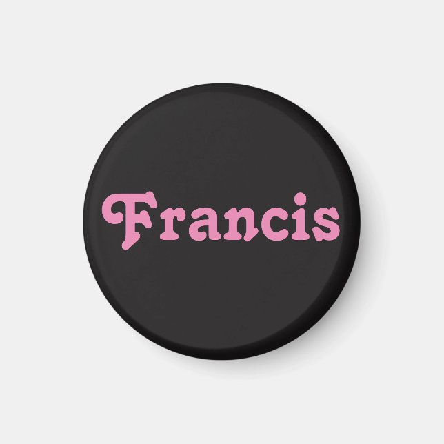 Imán Magnet Francis (Frente)