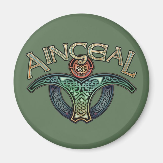 Imán Magnet Gelic Angel Round (Frente)