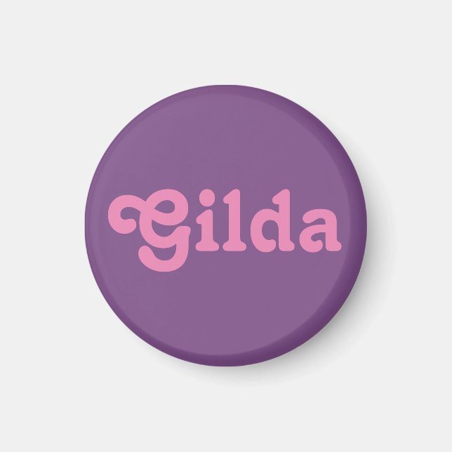 Imán Magnet Gilda (Frente)