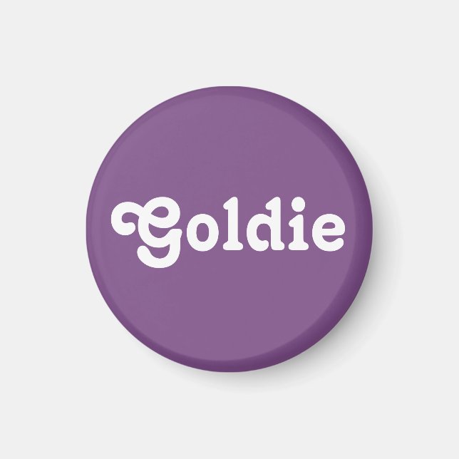 Imán Magnet Goldie (Frente)