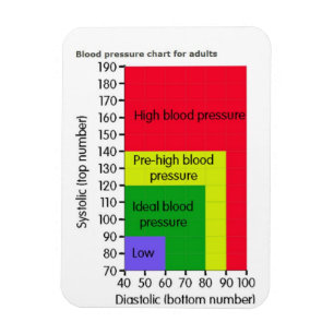 IMÁN MAGNET GRÁFICO DE PRESIÓN ARTERIAL