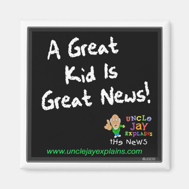 Imán Magnet "Gran Niño es Gran Noticia" (Frente)