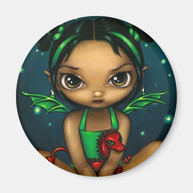 Imán Magnet "Green Dragoning" (Frente)