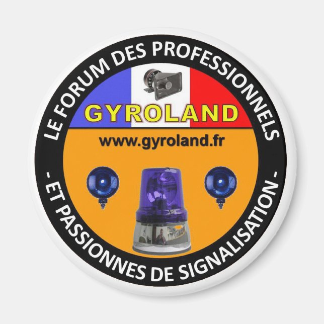 IMÁN MAGNET GYROLAND (Frente)
