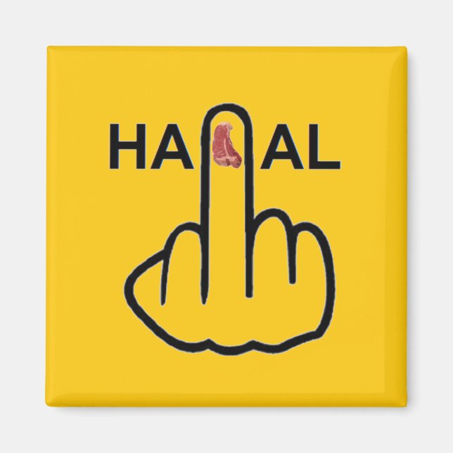 Imán Magnet Halal Flip (Frente)
