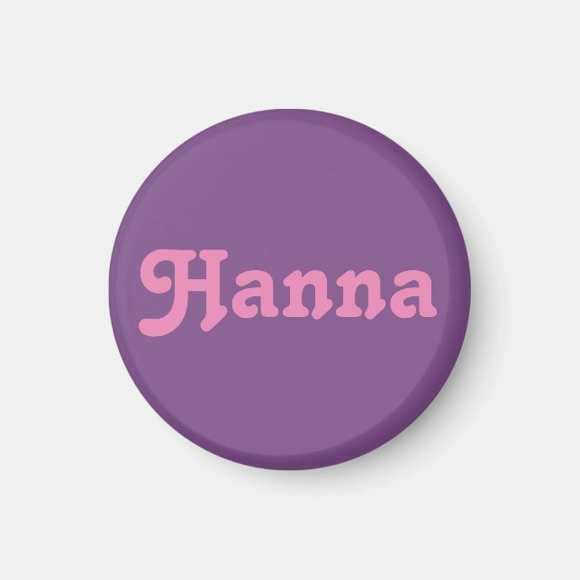 Imán Magnet Hanna (Frente)