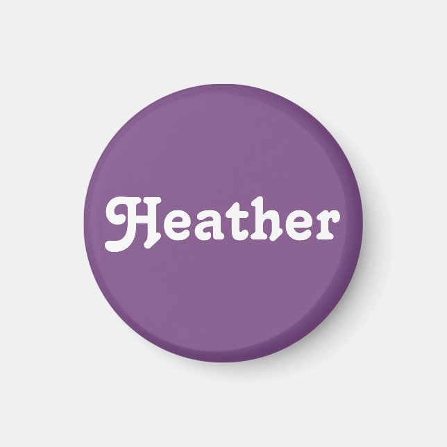 Imán Magnet Heather (Frente)