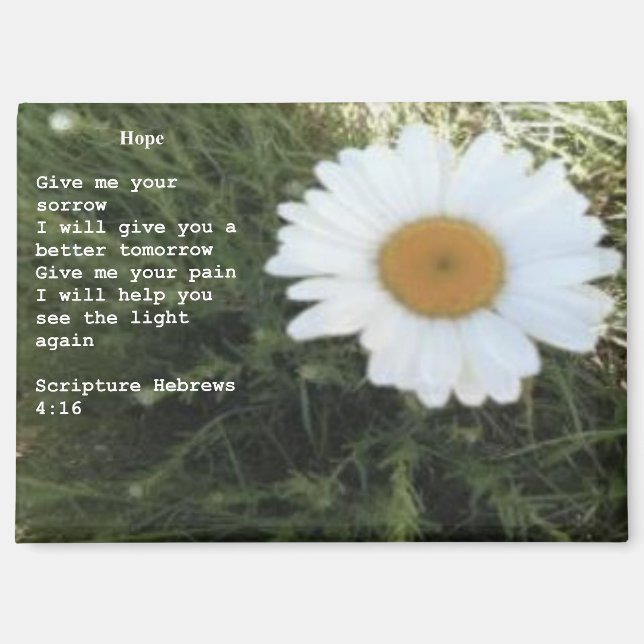 Imán Magnet "Hope" (Anverso)