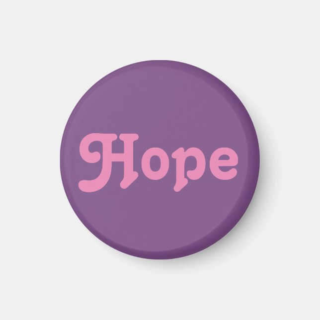 Imán Magnet Hope (Frente)
