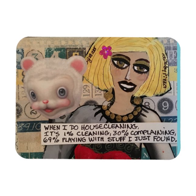 Imán Magnet-Housecleaning (Horizontal)