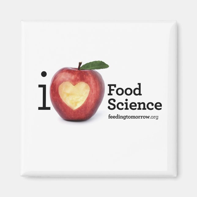 Imán Magnet "I Heart Food Science" (Frente)