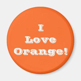 Imán Magnet I Love Naranja