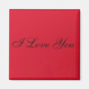 Imán Magnet "I Love You"