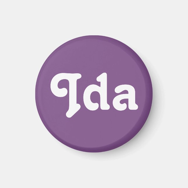 Imán Magnet Ida (Frente)