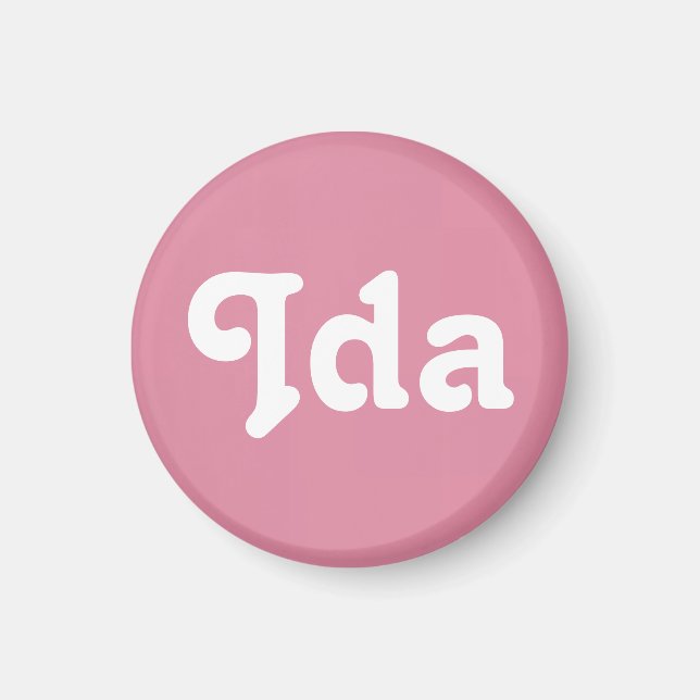 Imán Magnet Ida (Frente)