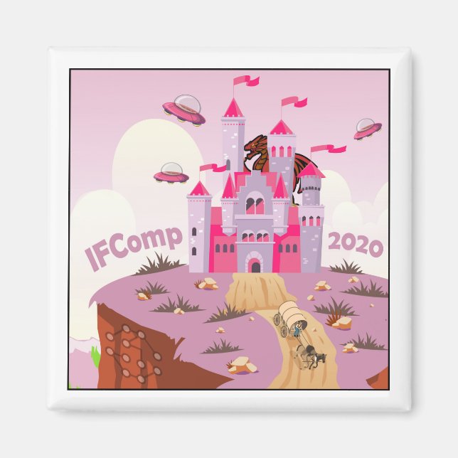 Imán Magnet IFComp 2020 (Frente)
