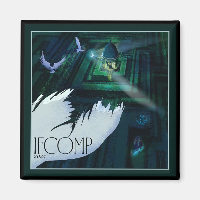 Imán Magnet IFComp 2024 (Frente)