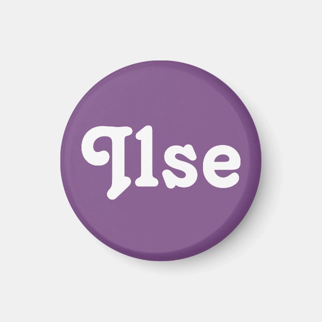 Imán Magnet Ilse (Frente)
