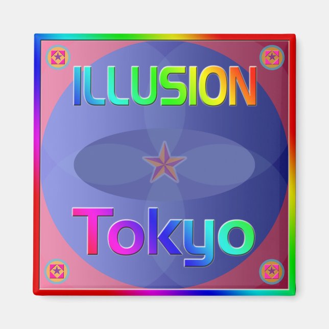 Imán ¡Magnet "ILUSION Tokyo"! (Frente)