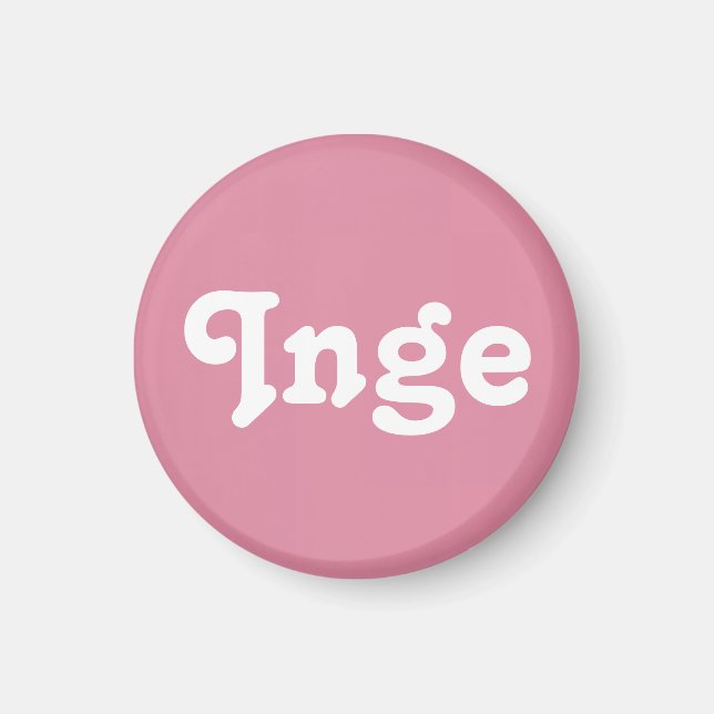 Imán Magnet Inge (Frente)