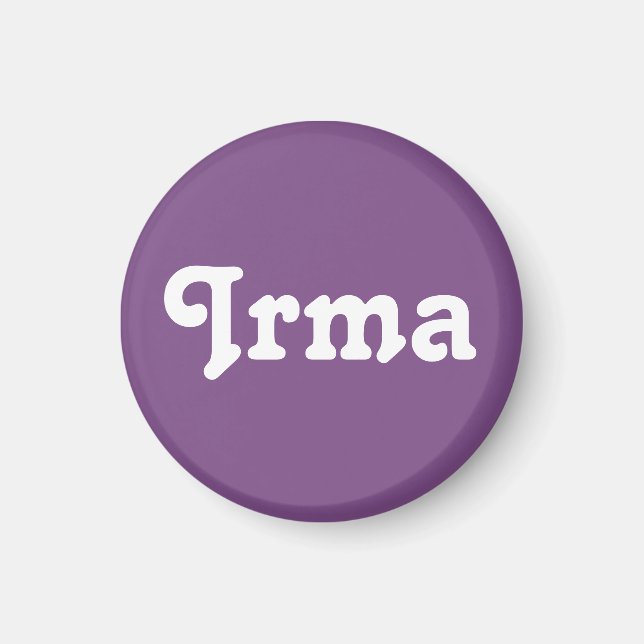Imán Magnet Irma (Frente)
