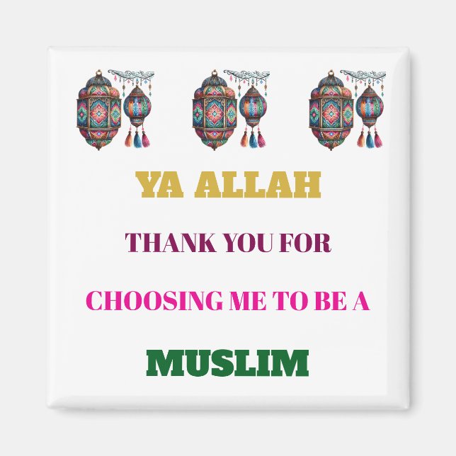 Imán Magnet- Islamic Lantern Magnets (Frente)