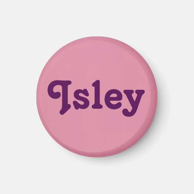Imán Magnet Isley (Frente)
