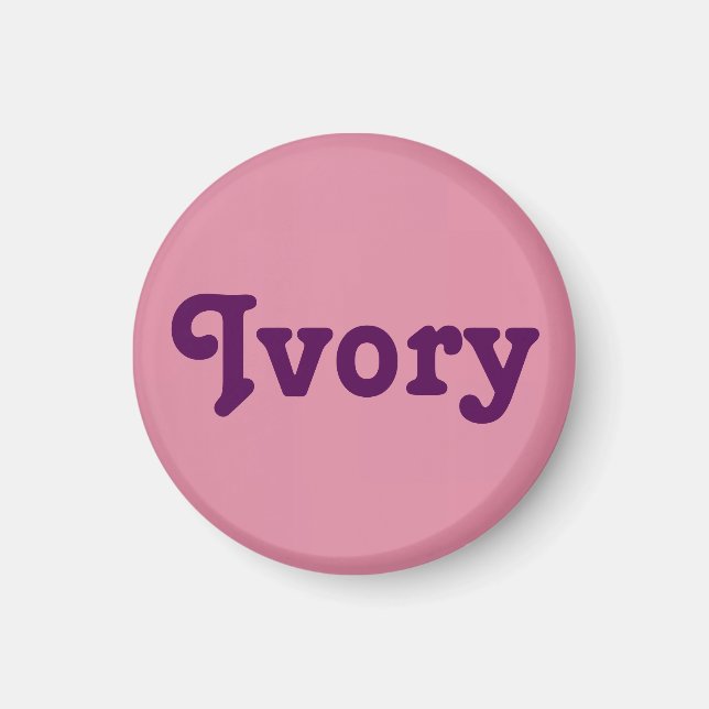 Imán Magnet Ivory (Frente)