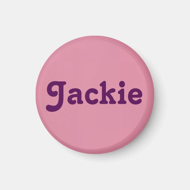 Imán Magnet Jackie (Frente)