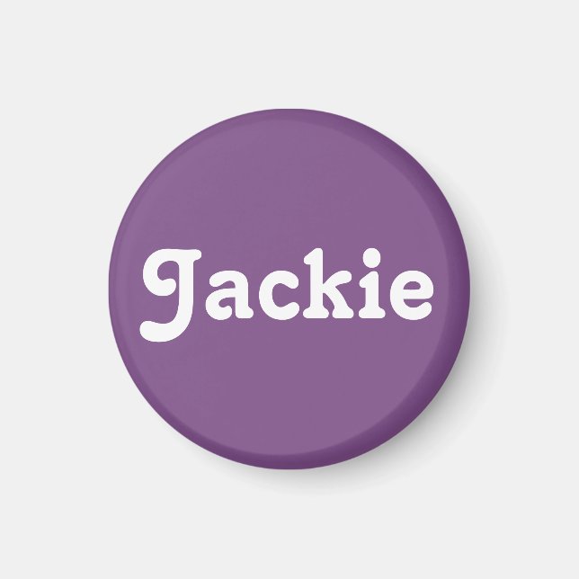 Imán Magnet Jackie (Frente)
