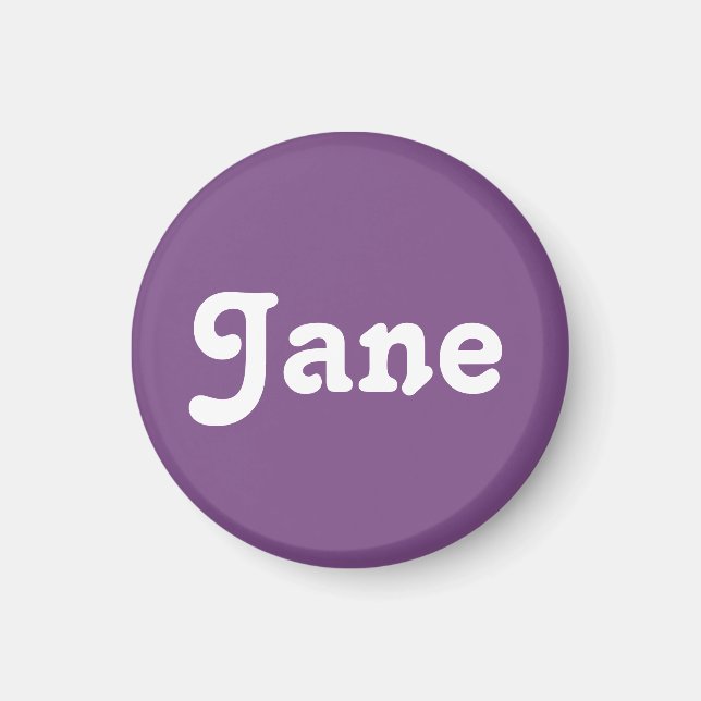 Imán Magnet Jane (Frente)