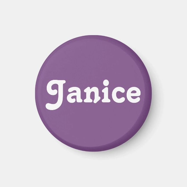 Imán Magnet Janice (Frente)
