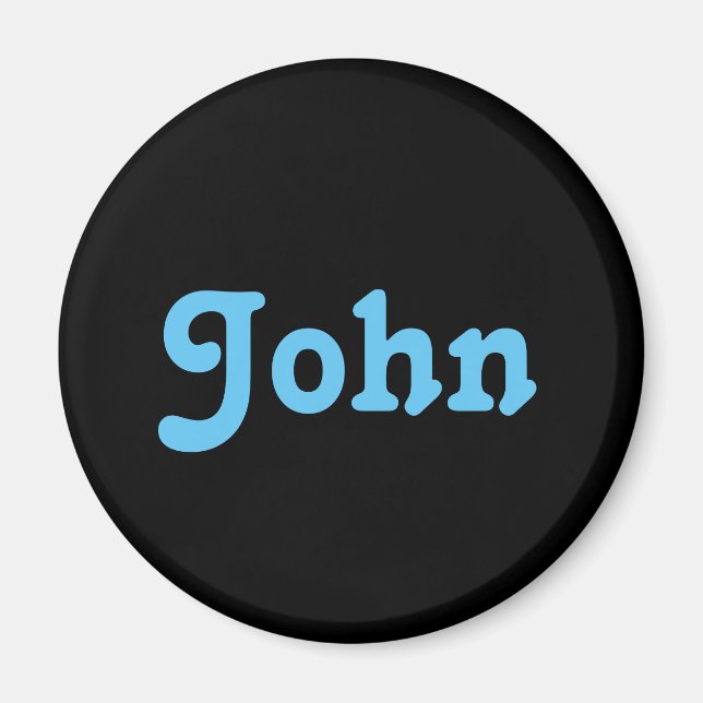 Imán Magnet John (Frente)