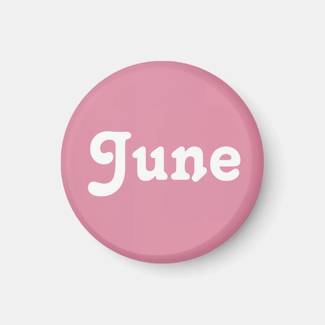 Imán Magnet June (Frente)