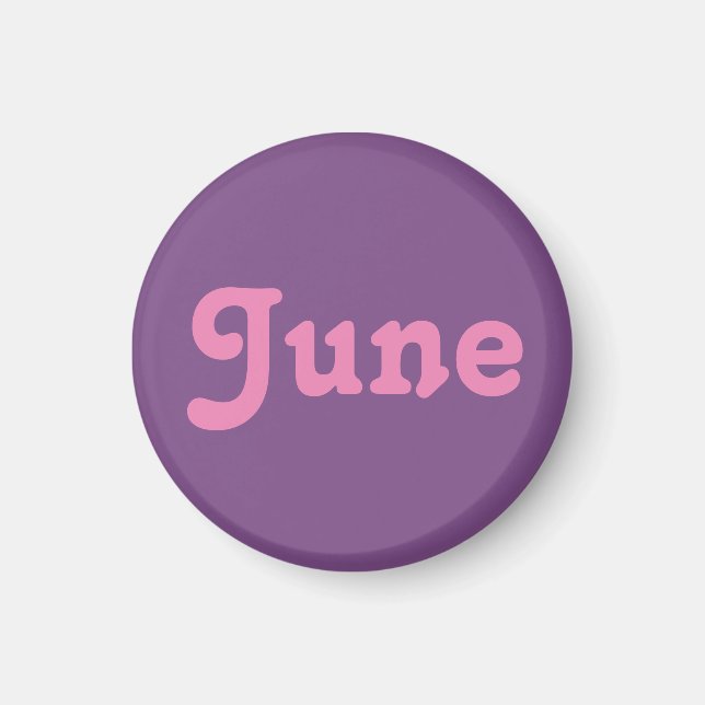 Imán Magnet June (Frente)