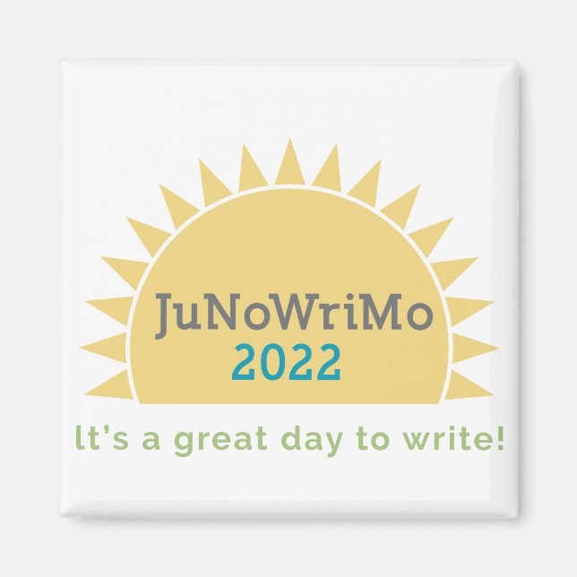 Imán Magnet JuNoWriMo 2022 (Frente)