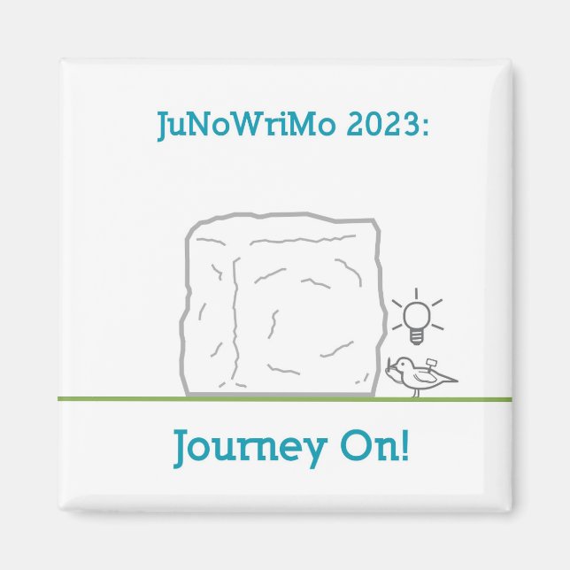 Imán Magnet JuNoWriMo 2023 (Frente)