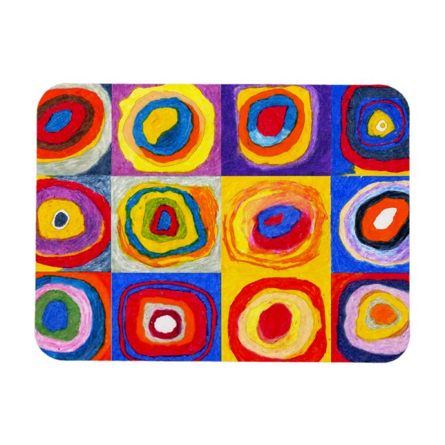 Imán Magnet Kandisnky Circles (Horizontal)