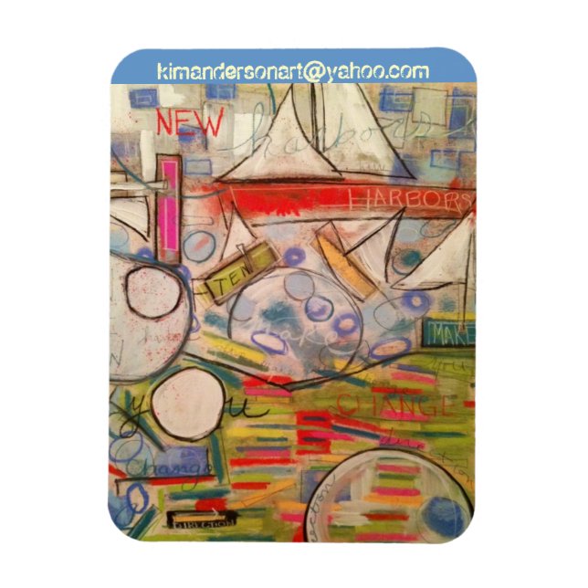Imán Magnet KimAndersonArt (Vertical)