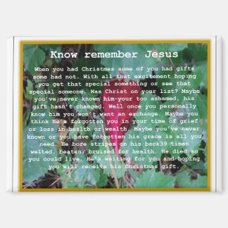 Imán Magnet- Know Remember Jesus 