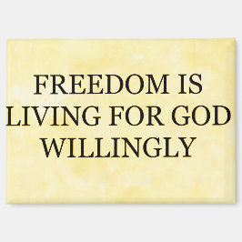 Imán Magnet "La libertad es