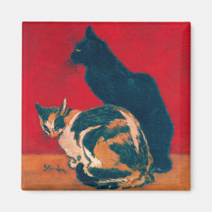 Imán Magnet: Les Chats por Theophile Steinlen