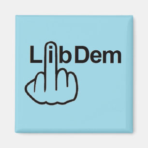 Imán Magnet Lib Dem Flip