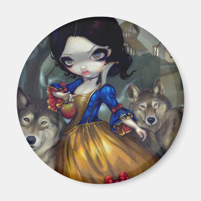 Imán Magnet "Loup-Garou: Blanche Neige" (Frente)