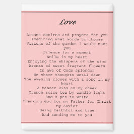 Imán magnet- "Love"