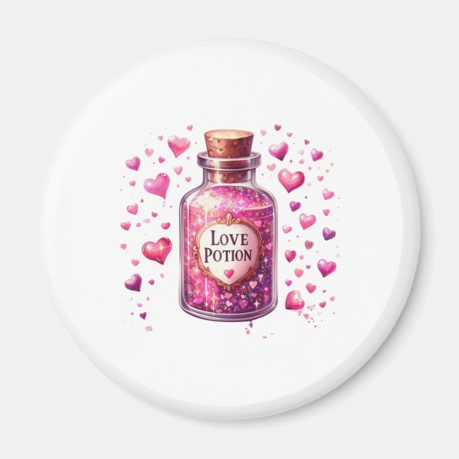Imán magnet love potion (Frente)