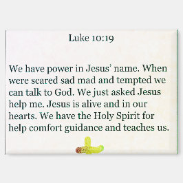 Imán magnet-luke 10;19
