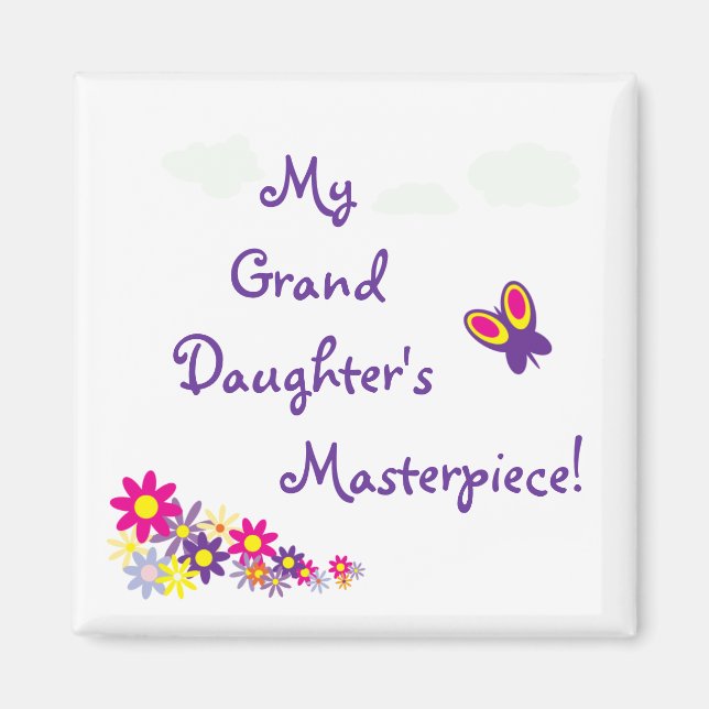 Imán Magnet M14N Personalizado de mariposa (Frente)